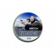 184649 Пули Borner Match kal.4,5 mm (500 gab.) 0.60g (9,00gr)
